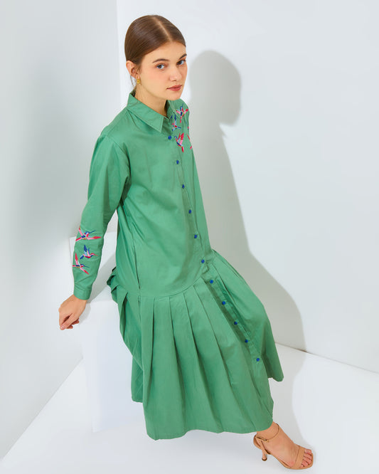 Neo Hummy Dress Green