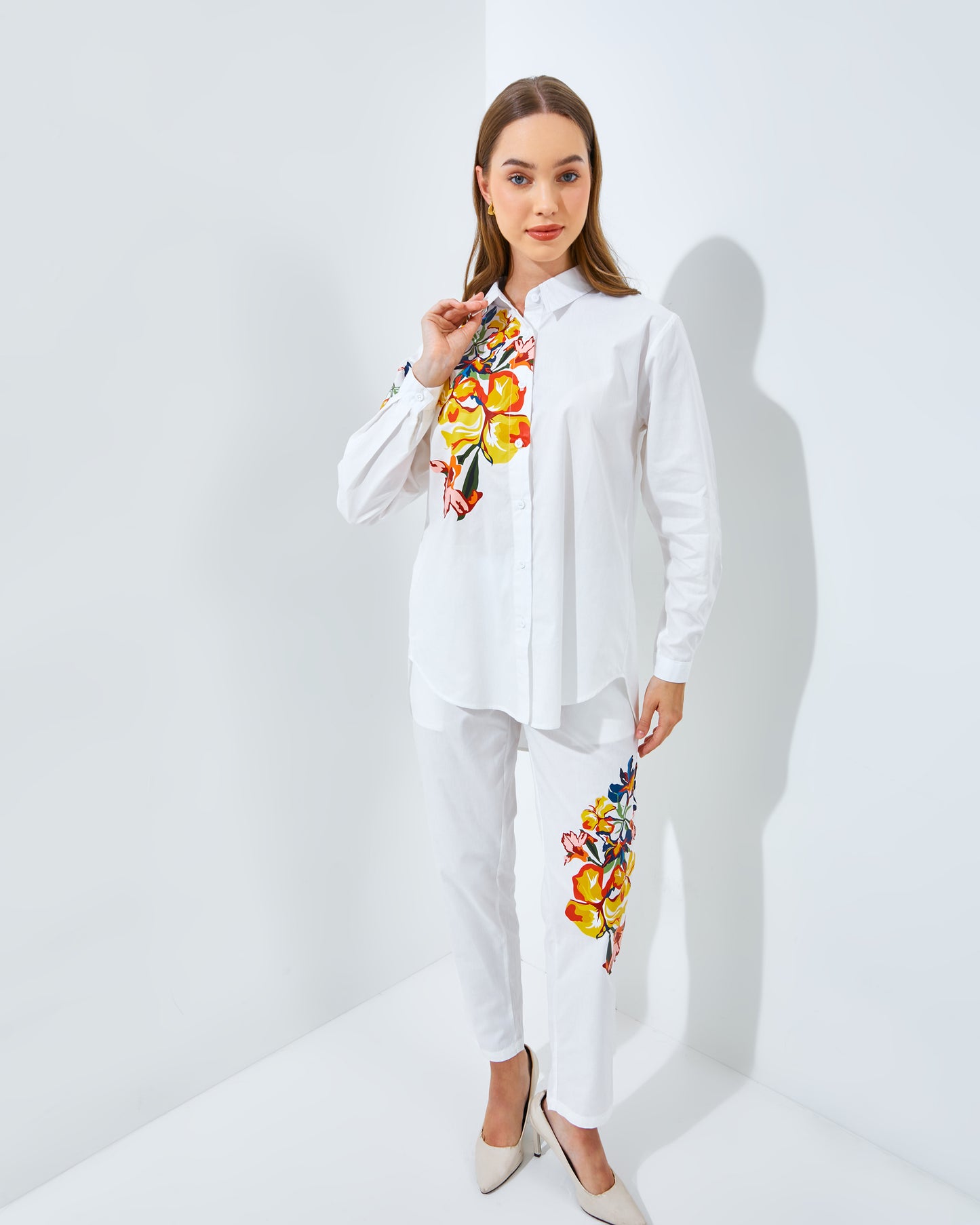 Terre Matching set / top white