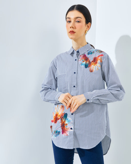 Renata Shirt Navy