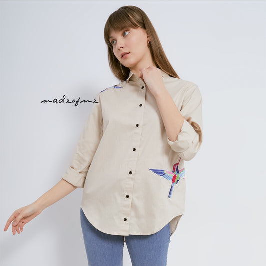 HURI CREAM SHIRT