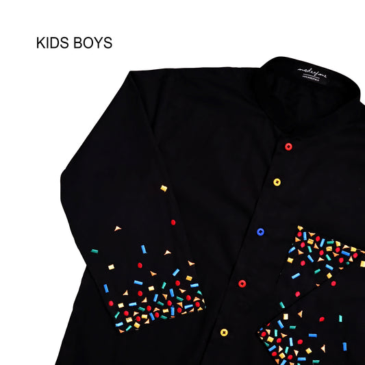 Mille Embro Shirt Kids Boys